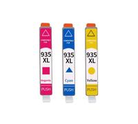 Ink Cartridge, Compatible with HP, 934XL 935XL 934 935 | XL, HP934, Officejet Pro 6812 6830 6815 6835 6230 6820 6220, black cyan magenta yellow, with chip(1C 1M 1Y)