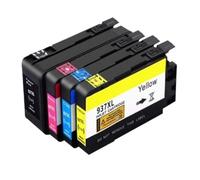 Ink Cartridge, Compatible with HP, 937 937e 937XL | For OfficeJet Pro 9120 9122 9123 9125 9130 9720 9730 printer, Cyan Black Magenta Yellow