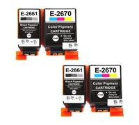 Ink Cartridge Compatible With WorkForce WF-100 WF-110 Models T2661 T2670 T266 T267 266 267 Compatible with Europe South Africa Russia(2SET(4PC))