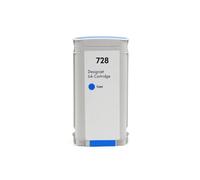 Ink Cartridge For 728 .Compatible With HP DesignJet T830 T730 Printer F9J67A F9J66A F9J65A(130ml Cyan)