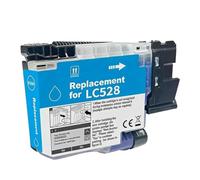 Ink Cartridge LC528 LC-528, Compatible with Brother, MFC-J6760DW | J6960DW, J6975DW, J6977DW, J6760, J6960, J6975, J6977; BK 6000 pages, CMY 5000 pages(LC528 C)