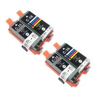 Ink Cartridge PGI-35 CLI-36 Compatible With Canon IP100 IP110 IP100B Printer(2SET Black Color)