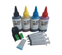 Ink Cartridge Refill With Tools For HP 301,HP301 XL 4 x 100ml Ink Bottles Black And Colour