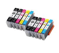 Ink Cartridge Set, Compatible with Canon, P-GI-570XL CLI-571XL | MG5750, MG5751, MG5752, MG5753, MG6850, MG6851, MG6852, MG6853, MG7750, MG7751, MG7752, MG7753(2SET)