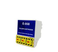 Ink Cartridge T057 T058 Compatible With Epson ME1 ME100 ME1+ Printer(T058-C)