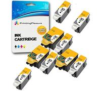 Ink Cartridges,30XL High Capacity Non Oem replacement Compatible for Kodak C100,C110,C115,C300,C310,C315,C330,C360,1.2,3.2,3.2S,Office 2100,2150,2170 AIO,Hero 2.2,3.1,4.2,5.1(3set+3Black)