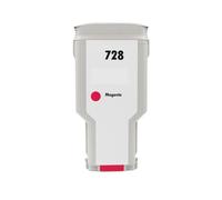 Ink Cartridges, Compatible with HP, 728 T730 T830 | Designjet printer, 4 color, 300ML, C M Y MK, MK pigment ink, C M Y dye ink(300ML-Magenta)