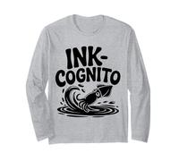 Ink-Cognito Funny Squid Humor Sea Life Long Sleeve T-Shirt