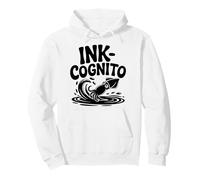 Ink-cognito Funny Squid Humor Sea Life Pullover Hoodie