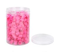Ink Cups Disposable, 300pcs Silicone Tattoo Ink Caps Small Tattoo Pigment Cup Eyebrow Eyeliner Lip Color Pigment Cup, Plastic Ink Container Tattoo Supplies