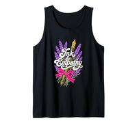 Ink & Empathy Fountain Pen Lavender Writer Design Tank Top