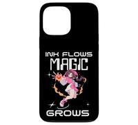 Ink Flows Magic Grows Anime Art Style Design Case for iPhone 13 Pro Max