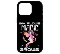Ink Flows Magic Grows Anime Art Style Design Case for iPhone 16 Pro