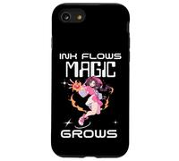 Ink Flows Magic Grows Anime Art Style Design Case for iPhone SE (2020) / 7/8