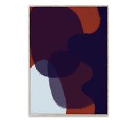 Ink Grain 03 Poster Multicoloured