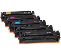 Ink Inspiration 5 (1 Set + 1 Black) Compatible Laser Toner Cartridges for HP LaserJet Pro M277dw M277n M274n M252dw M252n | Replacement for HP 201X CF400X 2,800 Pages CF401X CF402X CF403X 2,300 Pages