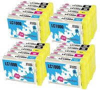 INK INSPIRATION® Replacement for Brother LC1000 Ink Cartridges 20-Pack, Use with Brother DCP-130C DCP-135C DCP-150C DCP-330C DCP-350C DCP-357C DCP-540CN DCP-560CN DCP-770CW MFC-235C MFC-465CN FAX-2840
