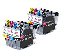 INK INSPIRATION® Replacement for Brother LC3219XL Ink Cartridges 8-Pack, Use with Brother MFC-J5330DW MFC-J5730DW MFC-J6530DW MFC-J6930DW MFC-J5335DW MFC-J6935DW MFC-J5930DW, Black/Cyan/Magenta/Yellow