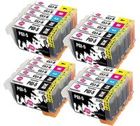 INK INSPIRATION® Replacement for Canon PGI-5 CLI-8 Ink Cartridges 20-Pack, Use with Canon Pixma iP4200 iP4300 iP4500 iP5200 iP5200R iP5300 MP500 MP600 MP600R MP610 MP800 MP800R MP810 MP830 MX850