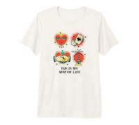 Ink is My Map of Life (Tattoo Statement Graphic) Premium T-Shirt