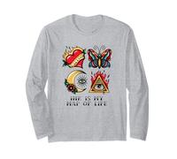 Ink is My Map of Life (Tattoo Statement) Long Sleeve T-Shirt