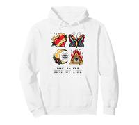 Ink Is My Map Of Life (Tattoo Statement) Pullover Hoodie