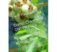 Ink It Yourself - Comic Creator Combo Pack: Complete DIY Comic Book Kit | Make Your Own Comics, Manga & Graphic Novels | All-in-One Blank Comic ... Adults (Ink It Yourself - Comic Creator Kit)