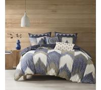 INK+IVY Alpine Duvet Cover Set, Navy, Full/Queen