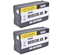Ink Jungle 2x 953XL Black Compatible Ink Cartridges For HP OfficeJet Pro 8710 Printer