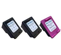 Ink Jungle 2x Refilled 305XL Black & 1x Colour Ink Cartridge For HP ENVY 6432e Printer Replaces HP 305