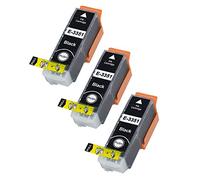 Ink Jungle 3x 33XL Black Compatible Ink Cartridges For EPSON Expression Premium XP-540 Inkjet Printers