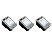Ink Jungle 3x Refilled 301 Black Ink Cartridges Replacement For CH561EE HP ENVY 4507 Printer - Replaces HP 301 Black