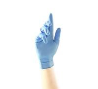 Ink Jungle Blue Nitrile GP0012 GP0013 GP0014 GP0015 Examination - Multipurpose, Powder Free and Latex Free Disposable Gloves, Box of 100 Gloves, Black (Large)