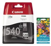 Ink Jungle Canon PG540 Black Ink Cartridge For Canon PIXMA MG2250 Printer Flower Pack