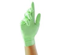 Ink Jungle Green Nitrile GP0042 GP0043 GP0044 GP0045 Examination Nitrile Gloves - Multipurpose, Powder Free and Latex Free Disposable Gloves, Box of 100 Gloves, Green (Small)