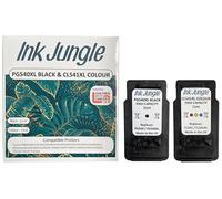 Ink Jungle PG540XL Black & CL541XL Colour Ink Cartridge For Canon MG2150 MG2250 MG3150 MG3250 MG3255 MG3550 MG3650 MG4150 MG4250 MX375 MX395 MX435 MX475 MX515 MX525 MX535 MX455 TS5150 TS5151 Printer