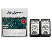 Ink Jungle PG545XL Black & CL546XL Colour Ink Cartridge For Canon PIXMA MG2551S Printer