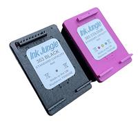 Ink Jungle Refilled 303 Black & Colour Ink Cartridge For HP ENVY Photo 6234 Printer