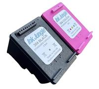 Ink Jungle Refilled 304 Black & Colour Ink Cartridge For HP AMP 130 Printer Replaces HP 304 Black & Colour Ink Cartridges