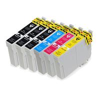Ink Jungle Set of 4 29XL Compatible & 2x Extra Black Ink Cartridges to replace Epson Strawberry T2991 T2992 T2993 T2994 (T2996) For Expression Home XP335 Printers