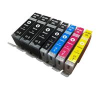 Ink Jungle Set of 5 PGI580XXL CLI581XXL & 2x Extra PGI580XXL Black Compatible Ink Cartridge for Canon PIXMA TS705a Printer