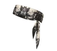 Ink Landscape Printed headband, adiustable headband, perfect for running, fitnessand other sports.