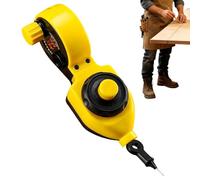 Ink Line Marking Reel | Automatic Retraction Shockproof | Carpenter's Tool for Woodworking | For Craftsmen, Carpenters, Architects, Engineers