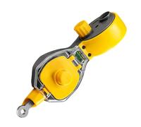 Ink Marking Tape for Lines | Automatic Ink Retraction | Building Site Marking Reel | For Carpenter Workshop DIY Construction