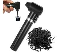 Ink Mixer Machine - Romlon Pigment Mixer Machine with 100 Mixing Sticks Electric Tattoo Ink Agitator for Microblading Tattooing Eyebrow Coloring Supplies