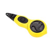 Ink Pad Chalk Line Reel - High Hardness Plastic Shell, Premium Sponge Ink Absorption, Auto Retractable String, Carpenter Marking Tool with Fixing Needle & Pencil, Durable and Con