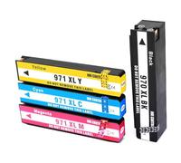 Ink Pad Replacement Compatible With 970XL 971XL Works With Printer Models OffSTRjet Pro X476dw X451dw X576dw X551dw N625 970 971 For Part Number 8K1927225B(970XL 971XL 1set)