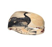 Ink Phoenix Printed Sports Headband is Soft and Sweat-Wicking, Suitable for Walking, Running, and Hiking