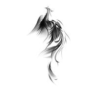 Ink Phoenix Scar Cover Anti-Rub Non-Reflective Herbal Tattoo Sticker Juice Semi-Permanent Waterproof Long-Lasting