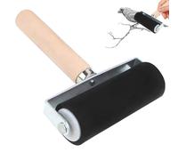 Ink Roller - Craft Roller, Rubber Paint Roller | Roller Brush with Wood Handle, Crafting Roller Brush for DIiY Projects, Paint Brush Ink Applicator Art Craft Painting Tool, Paint Roller for Crafts